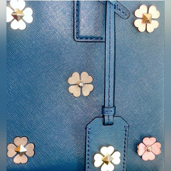 Kate Spade Floral Shoulder and Crossbody Tote EUC - Picture 9 of 9